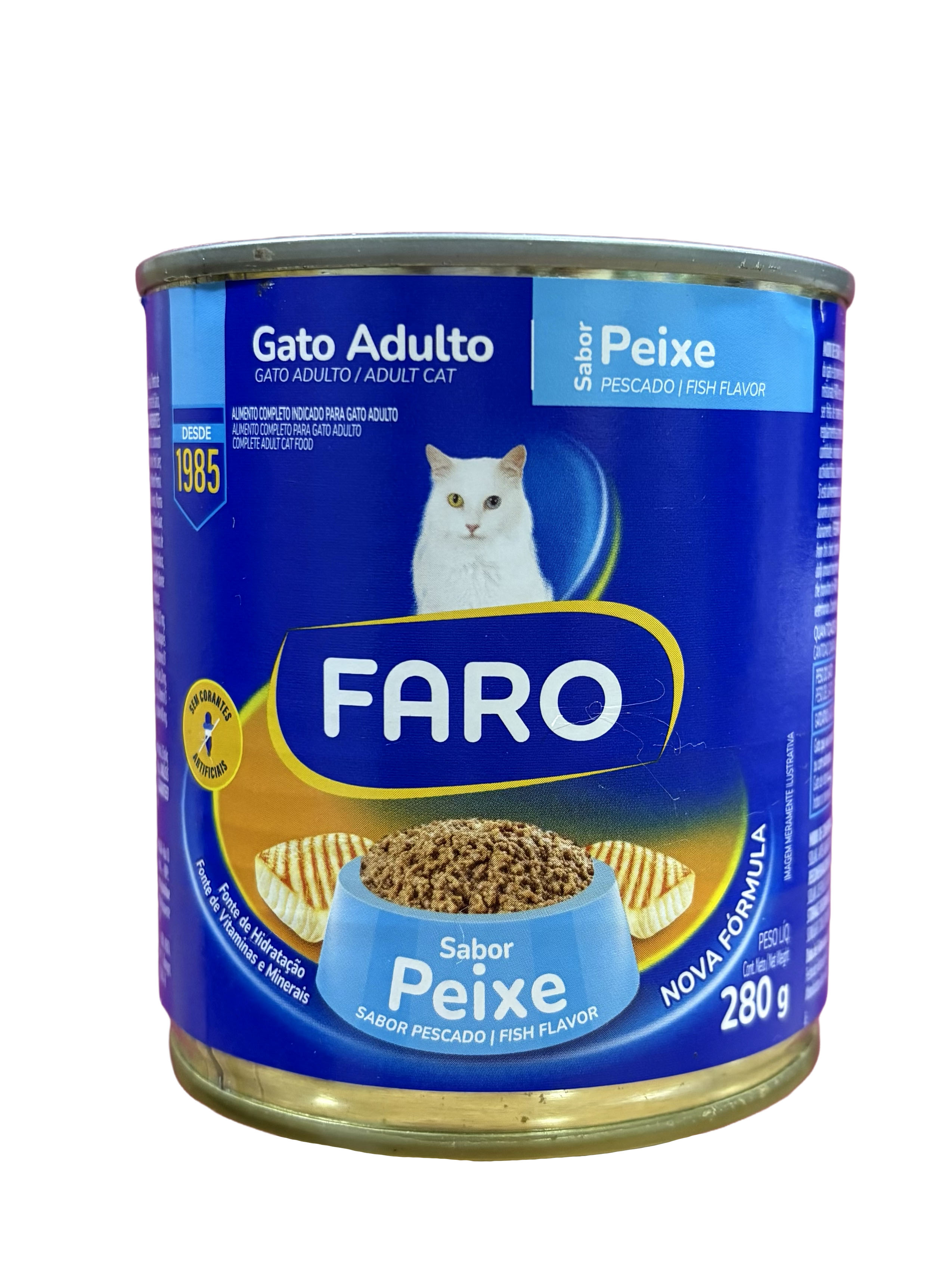 Lata de Pescado para Gatos Adultos Faro