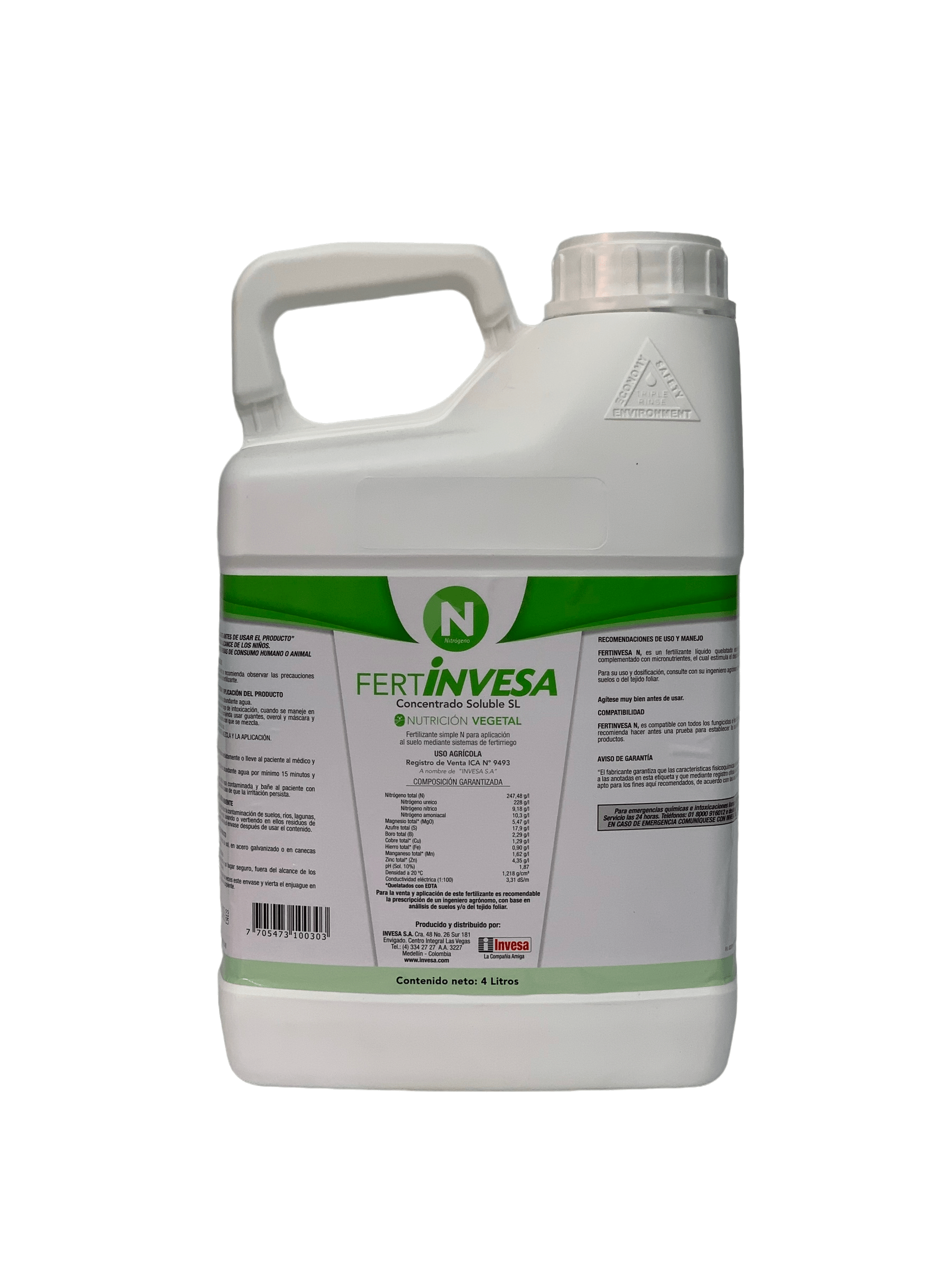 Fertinvesa Nitrogeno x 4lt