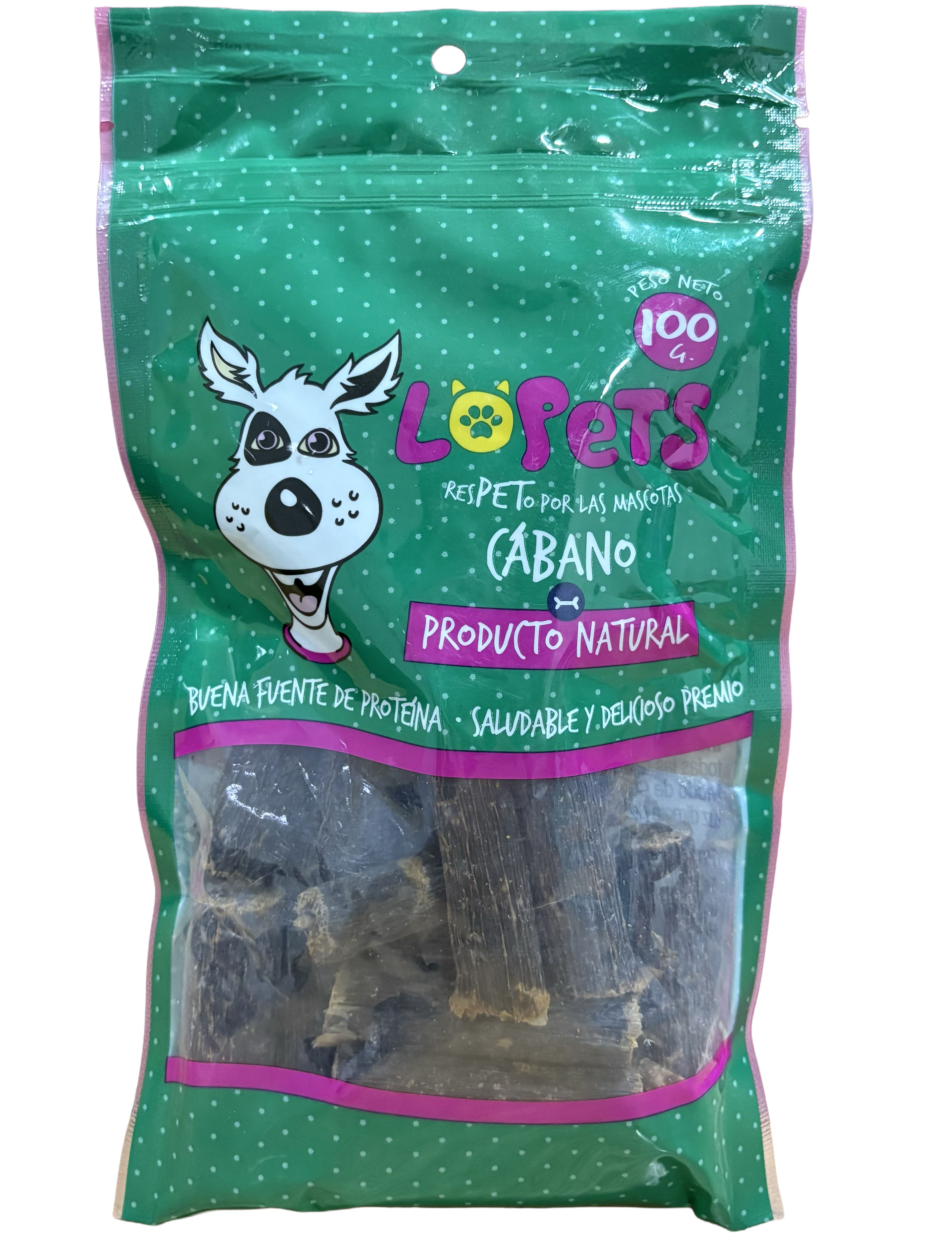Cabano Natural para Perros 100g LoPets