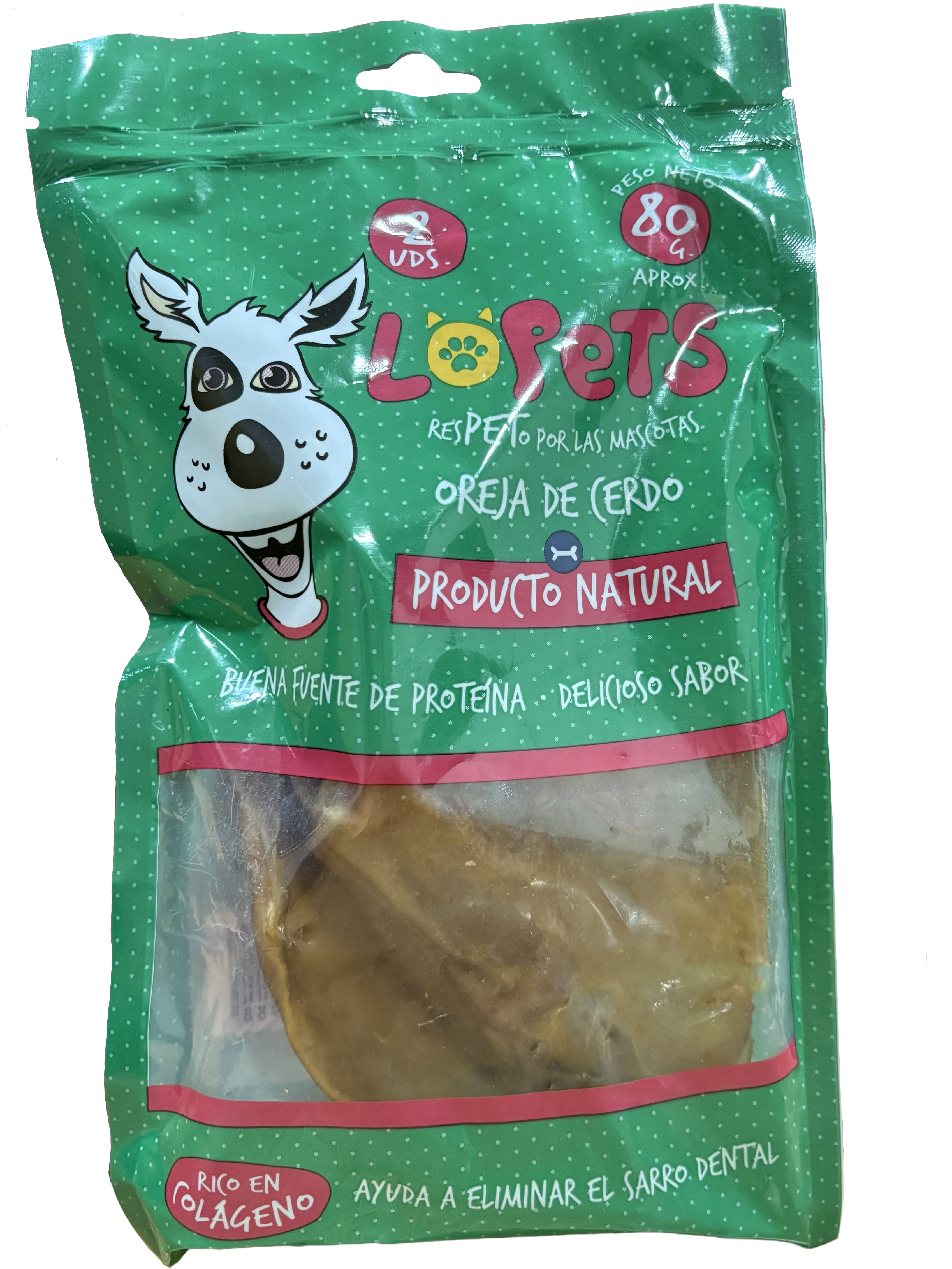 Oreja de Cerdo para Perros LoPets