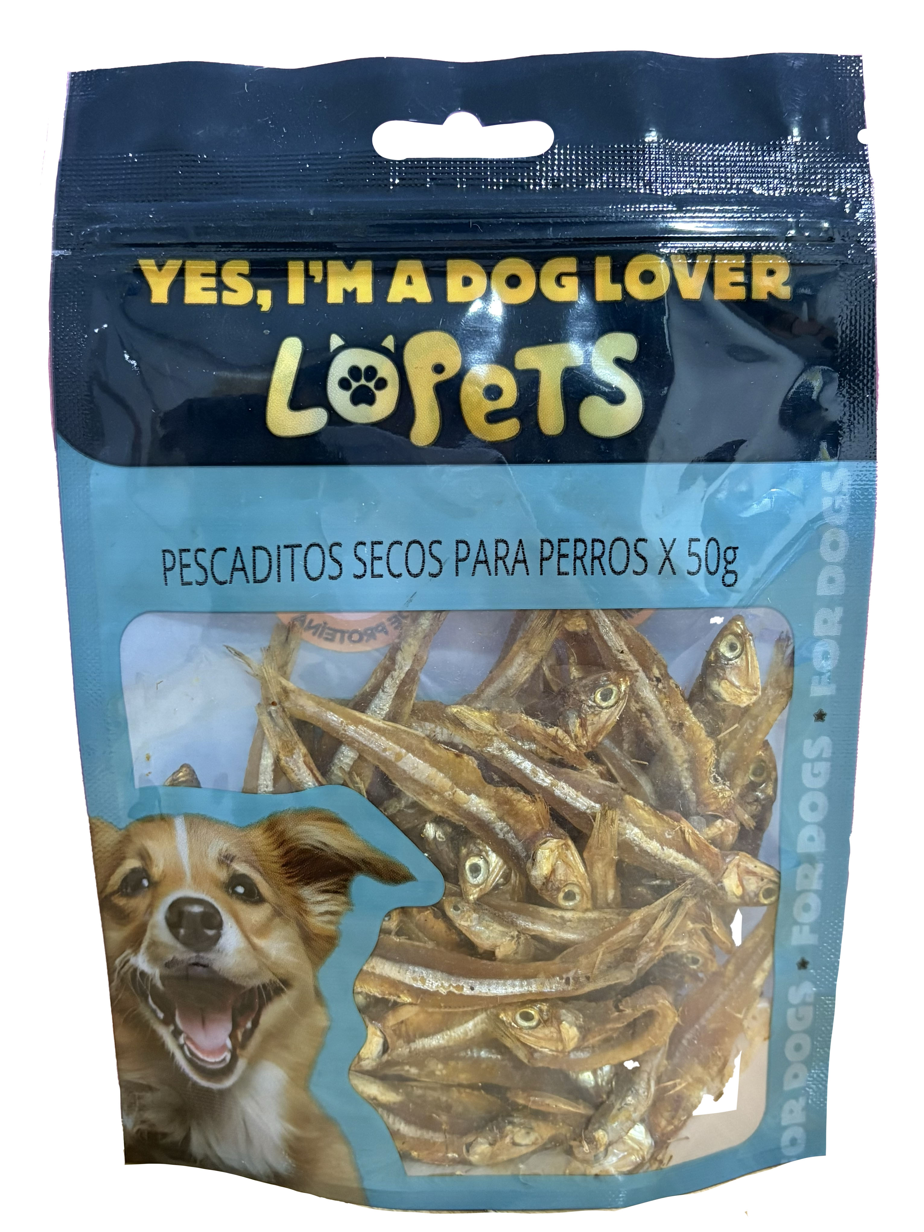 Pescaditos Secos para Perros LoPets