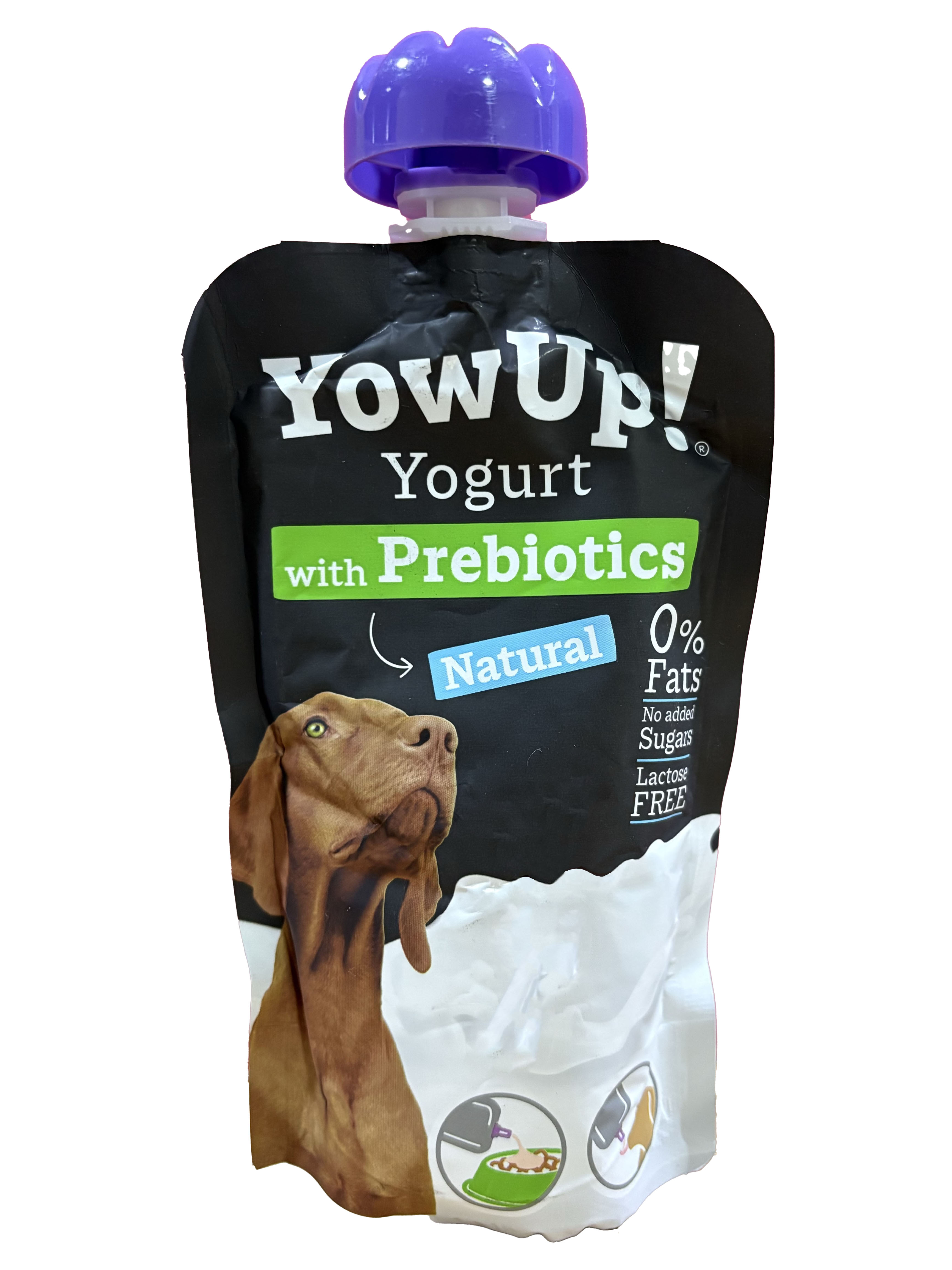 Yogur Natural con Prebióticos para Perros YowUp!